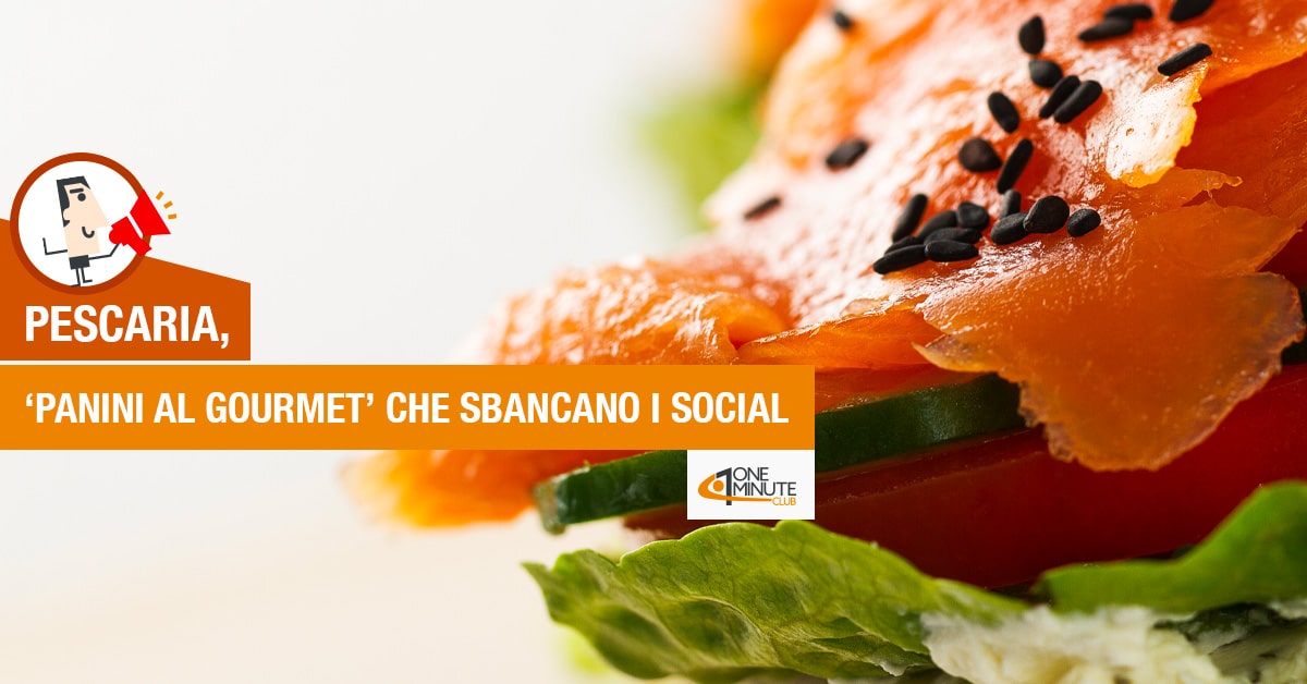 Pescaria, ‘panini al gourmet’ che sbancano i social