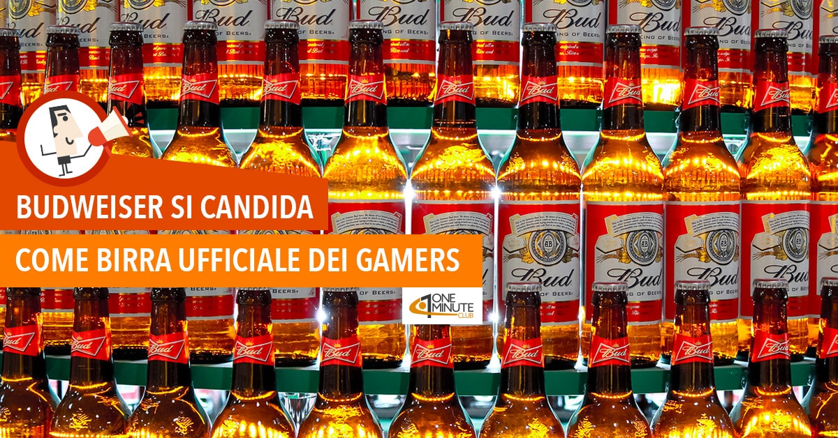 Budweiser si candida come birra ufficiale dei gamers