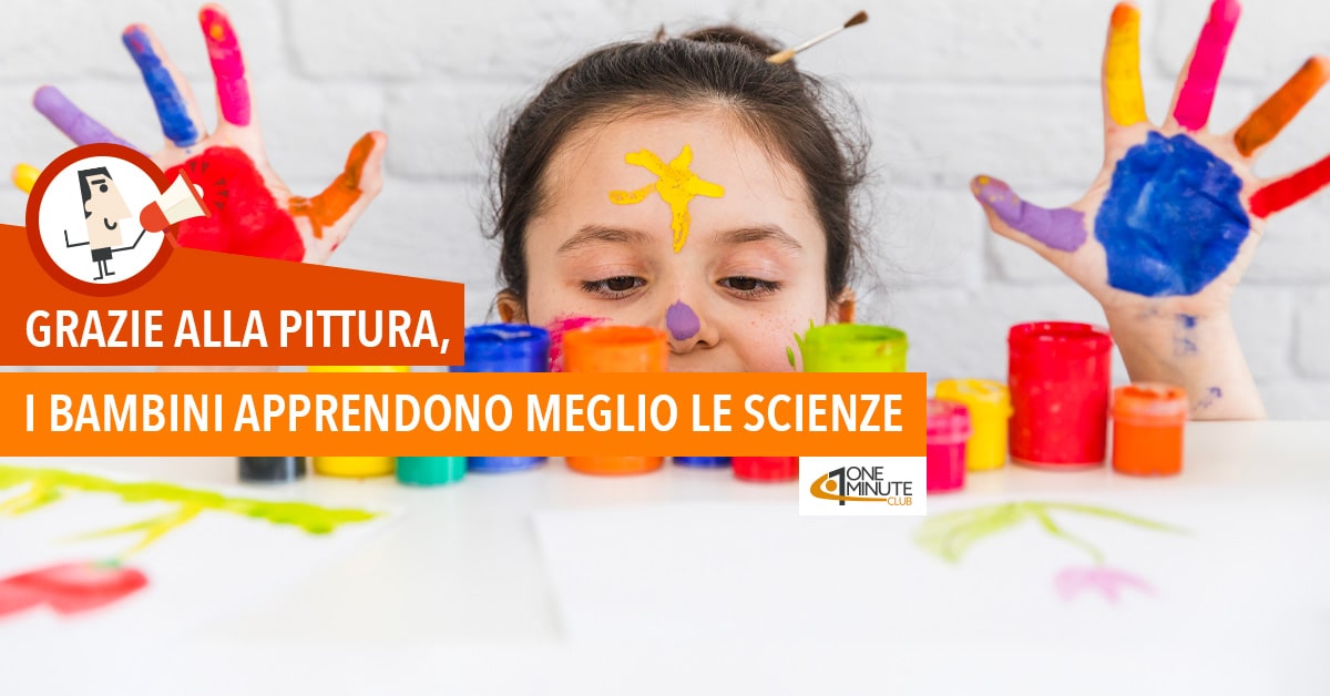 Grazie alla pittura, i bambini apprendono meglio le scienze